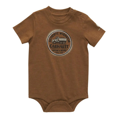 Carhartt Boys Dump Truck Onesie 