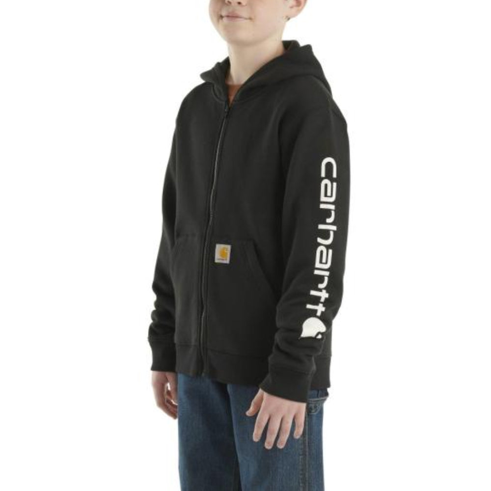 Carhartt Boys Full-Zip Logo Jacket