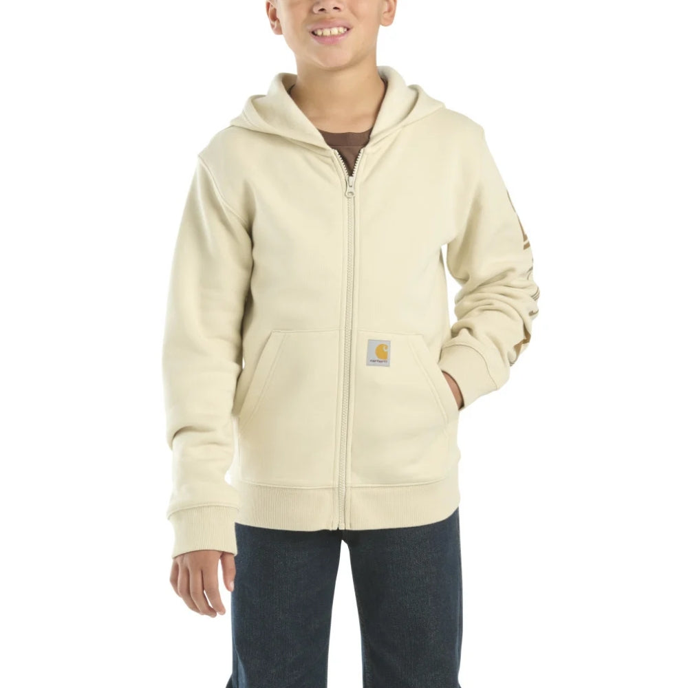 Carhartt Boys Full-Zip Logo Jacket 