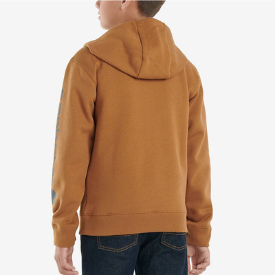 Carhartt Boys Graphic Logo Hoodie (Sizes S-XL) - CA6272-D15