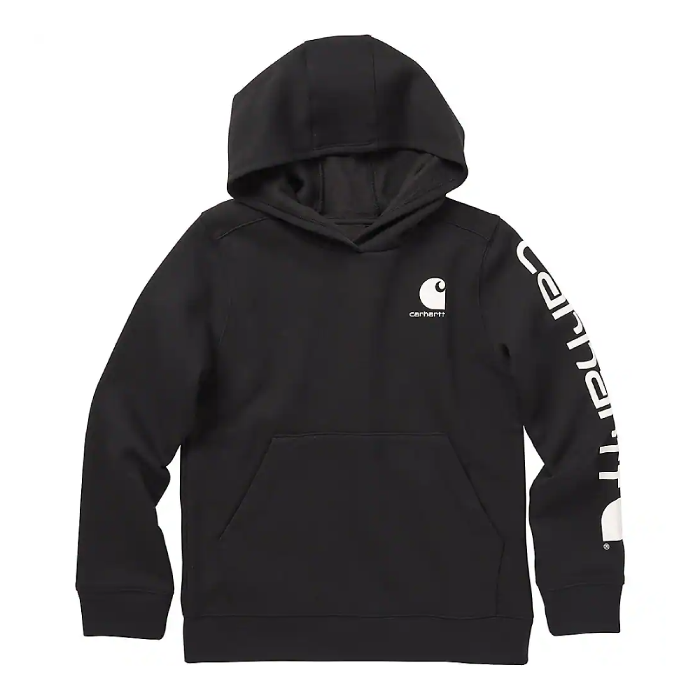 Carhartt Boys Graphic Logo Hoodie (Sizes S-XL ) - CA6272-K01