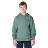 Carhartt Boys Long Sleeve Graphic Logo Hoodie Vintage Green - CA6908-GN6