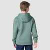 Carhartt Boys Long Sleeve Graphic Logo Hoodie Vintage Green - CA6908-GN6