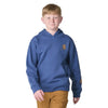 Carhartt Boys Long Sleeve Graphic Logo Sweatshirt Dark Denim - CA6908-N160
