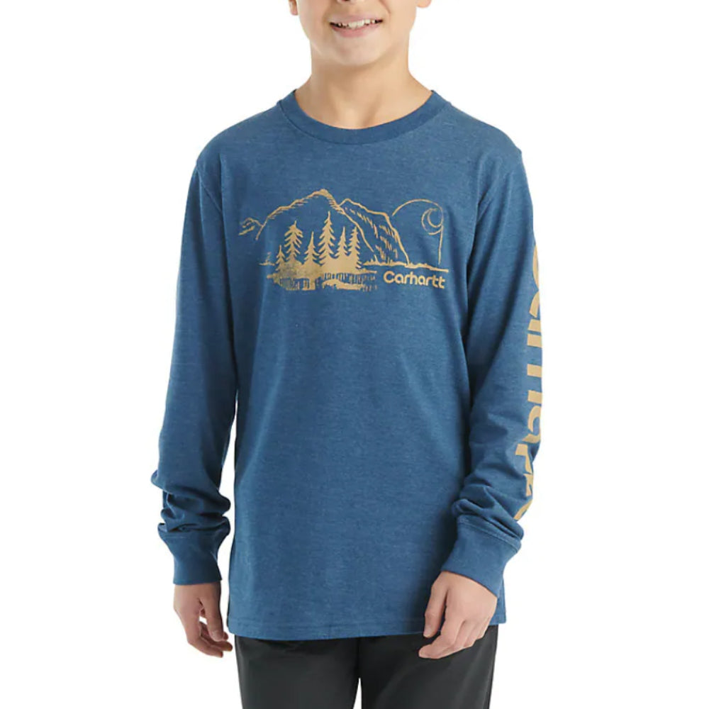 Carhartt Boys Long Sleeve Graphic T-Shirt