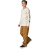 Carhartt Boys Long Sleeve Pocket Logo T-Shirt Turtledove (Sizes:2T-4T) - CA6884-CA35