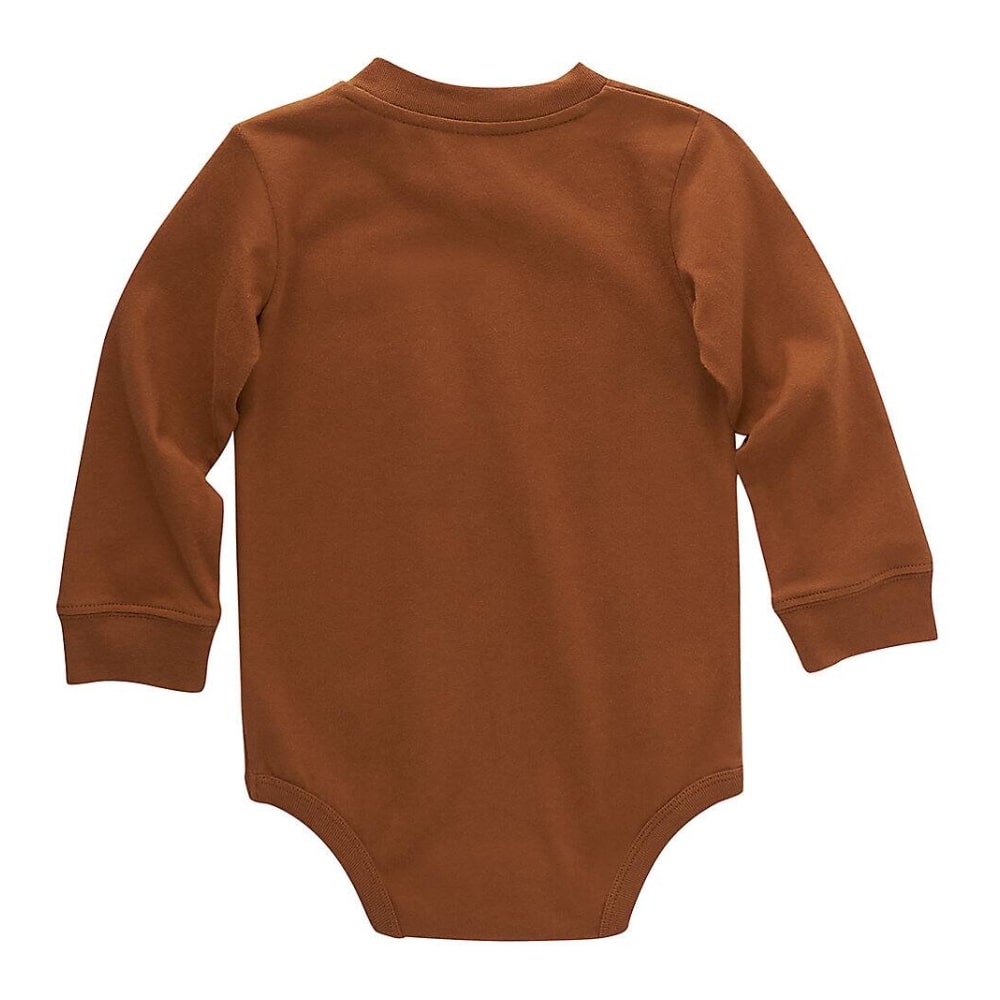 Carhartt Boys Long Sleeve Pocket Bodysuit