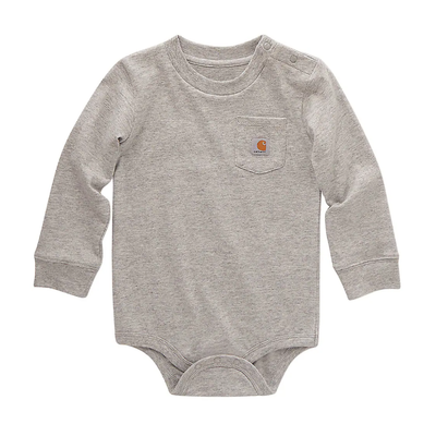 Carhartt Boys Long Sleeve Pocket Onesie