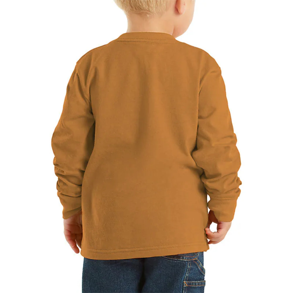 Carhartt Boys Long Sleeve Pocket T-Shirt