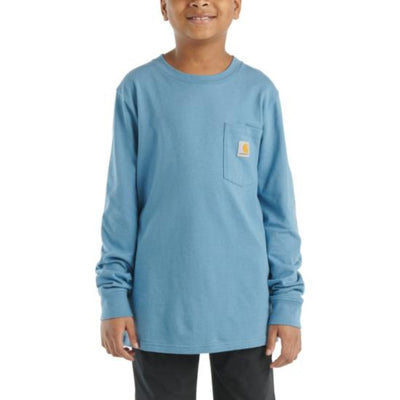 Carhartt Boys Long Sleeve Pocket T-Shirt