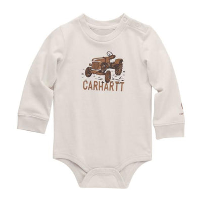 Carhartt Boys Long Sleeve Tractor Bodysuit