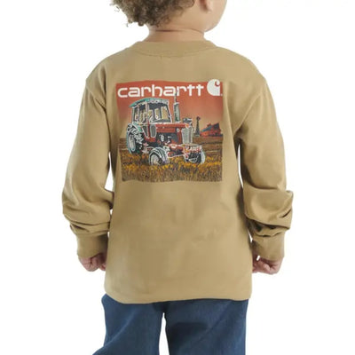 Carhartt Boys Long Sleeve Tractor T-Shirt