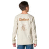 Carhartt Boys Long Sleeve Western Pocket T-Shirt Turtledove - CA6888-CA35