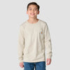 Carhartt Boys Long Sleeve Western Pocket T-Shirt Turtledove - CA6888-CA35