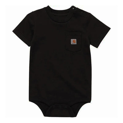 Carhartt Boys Pocket Black Bodysuit - CA5004-K01