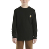 Carhartt Boys Pocket Long Sleeve T-Shirt (Sizes 4 - 7) - CA6458-K01