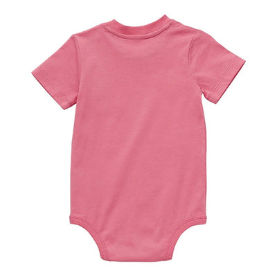 Carhartt Boys Pocket Pink Bodysuit