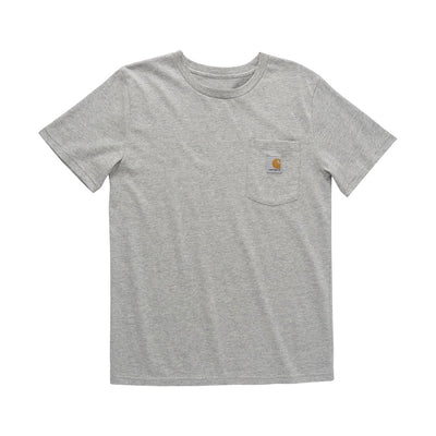 Carhartt Boys Pocket Short Sleeve T-Shirt (Sizes S - XL) - CA6513-H01