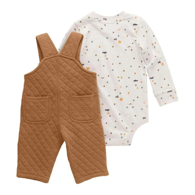 Carhartt Boys Quilted Fleece Overall Set