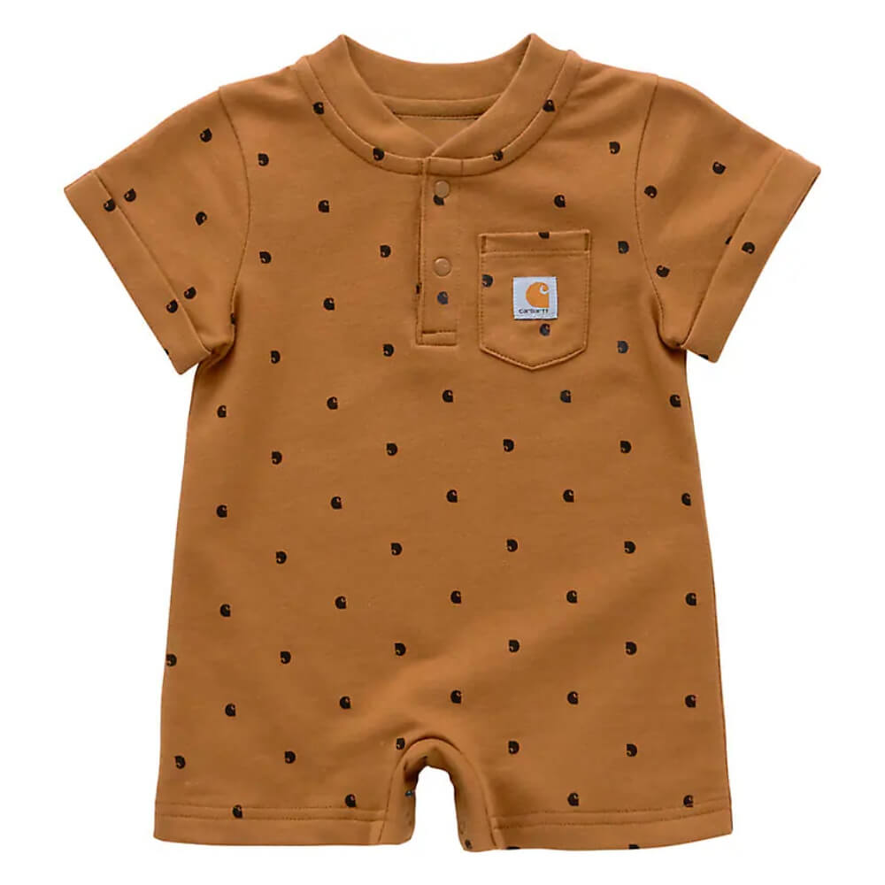 Carhartt Boys Short Sleeve French Terry Romper