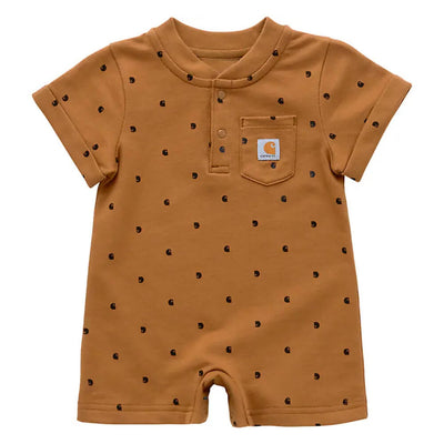 Carhartt Boys Short Sleeve French Terry Romper