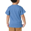 Carhartt Boys Short Sleeve Pocket T-Shirt Blue (Sizes: 4 - 7) - CA6788-HS2