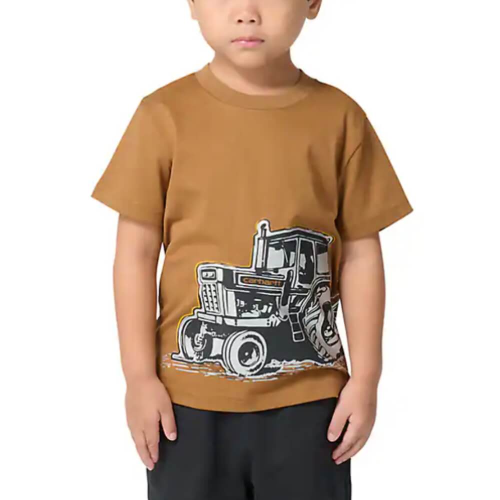 Carhartt Boys Short Sleeve Tractor Wrap T-Shirt