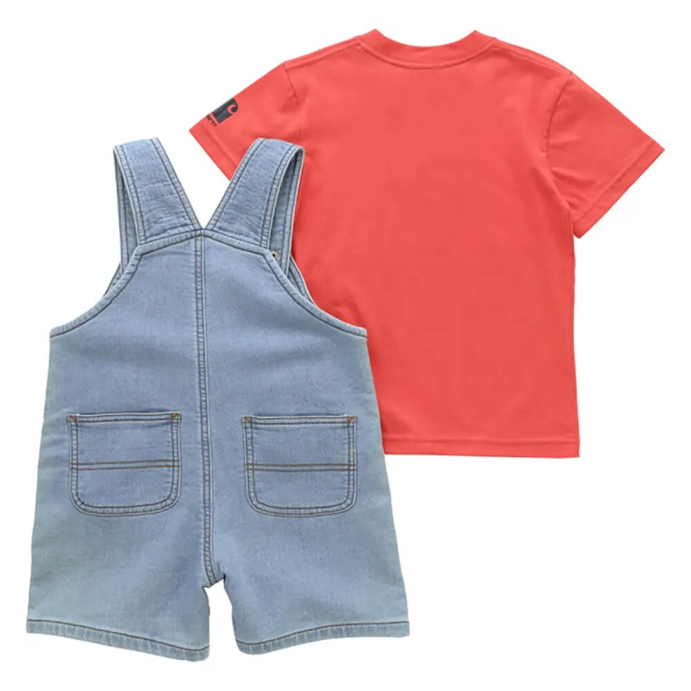 Carhartt Boys Two-Piece Shortall Set