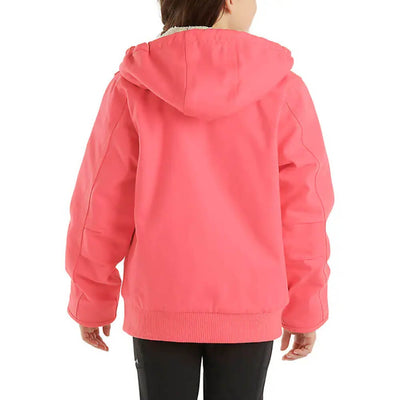 Carhartt Girls Active Flannel Pink Jacket - CP9564-P391
