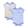 Carhartt Girls Farm Print Bodysuit Set Lavender Purple