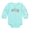 Carhartt Girls Long Sleeve Farm Bodysuit