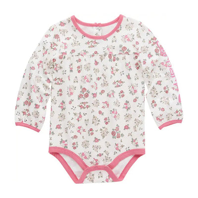 Carhartt Girls Long Sleeve Floral Bodysuit