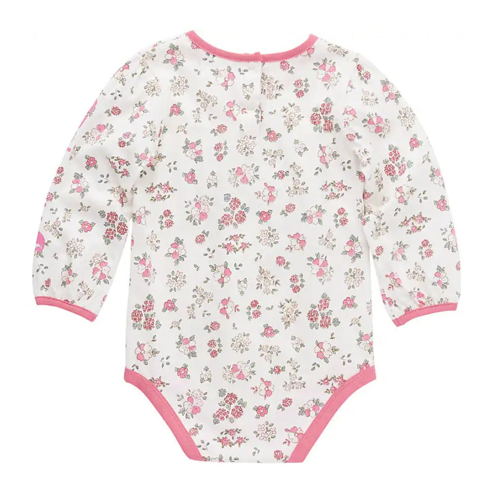 Carhartt Girls Long Sleeve Floral Bodysuit