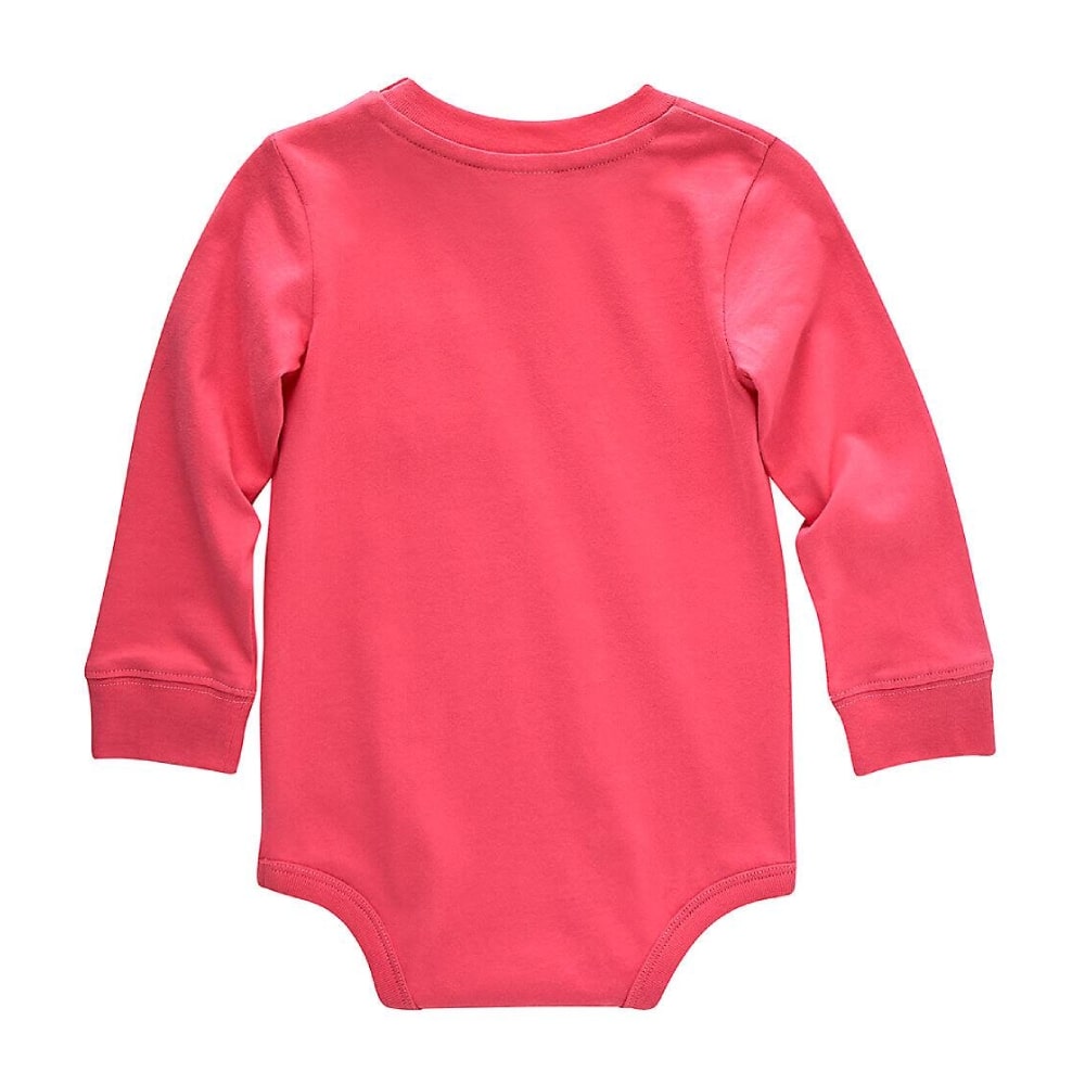 Carhartt Girls Long Sleeve Pocket Bodysuit