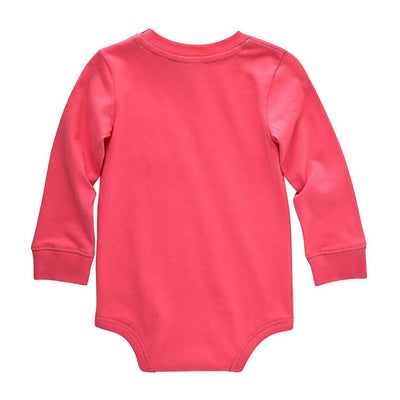Carhartt Girls Long Sleeve Pocket Bodysuit