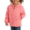 Carhartt Girls Pink Canvas Active Jacket (Sizes: 6M - 4T) - CP9566-P391