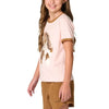 Carhartt Girls Short Sleeve Mare Ringer T-Shirt Rose - CA7170-P365