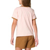 Carhartt Girls Short Sleeve Mare Ringer T-Shirt Rose - CA7170-P365