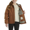 Carhartt Girls Sierra Sherpa-Lined Jacket Carhartt Brown - CP9547-D15