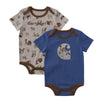 Carhartt Infant Boys 2 Piece Short Sleeve Farm Print Onesie Set - CG8108-CT57