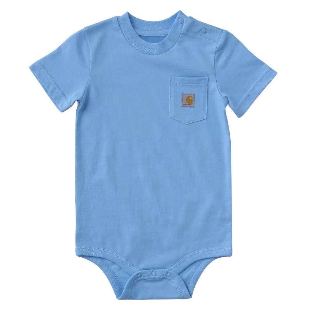 Carhartt Infant Boys Short Sleeve Pocket Onesie