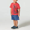 Carhartt Infant/Toddler Boys Construction Wrap T-Shirt Cardinal (Sizes: 3M - 4T) - CA6840-RE1