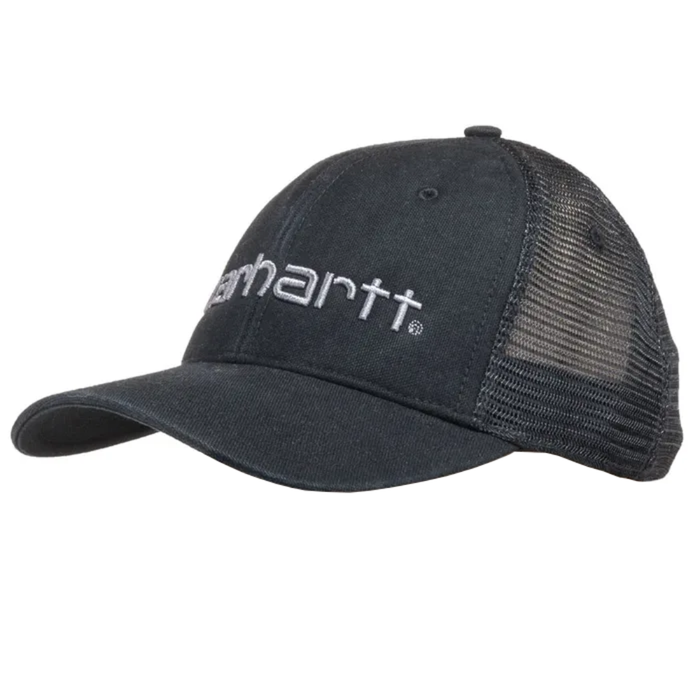 Carhartt Mens Black Canvas Cap - 101195-001
