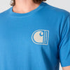 Carhartt Mens C Graphic T-Shirt Horizon Blue - 107048-HO6