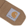 Carhartt Mens Canvas Duck Belt Dark Brown - A0005782-201