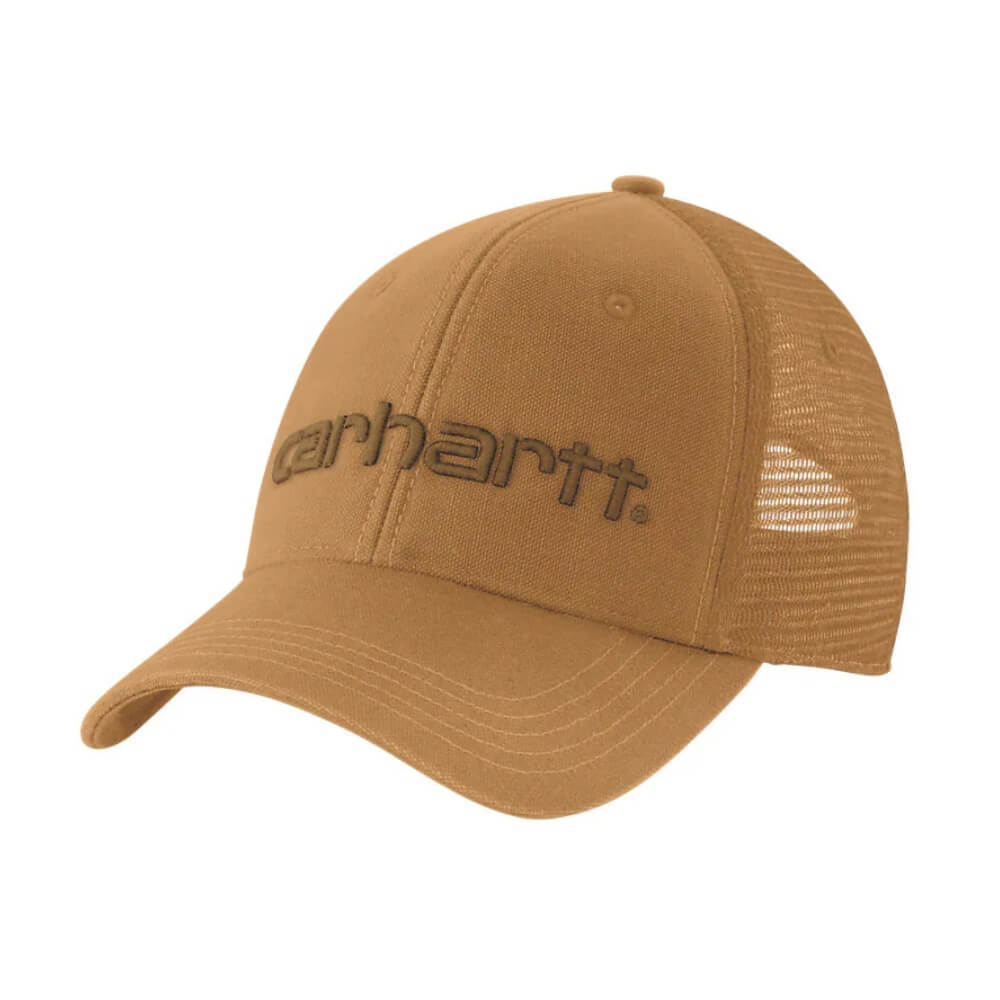 Carhartt Mens Canvas Dunmore Ball Cap Brown - 101195-B75
