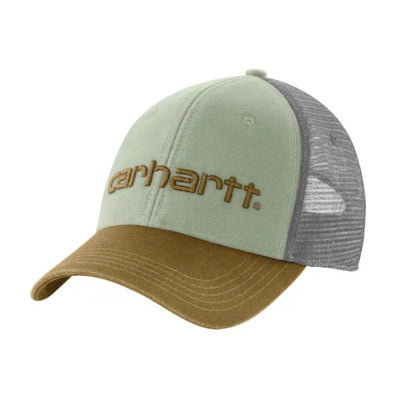 Carhartt Mens Canvas Logo Graphic Cap Sage - 101195-GI7