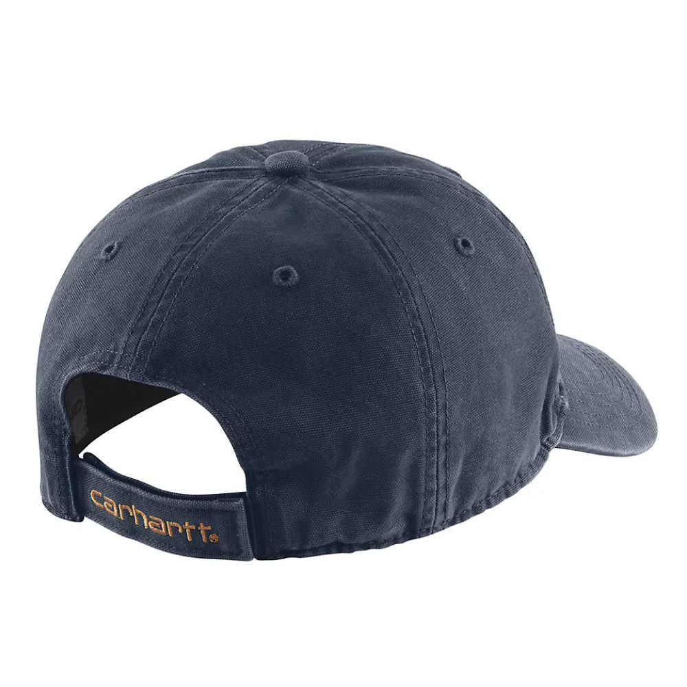 Carhartt Mens Canvas Navy Work Cap - 100289-412
