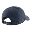 Carhartt Mens Canvas Navy Work Cap - 100289-412