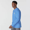 Carhartt Mens Dearborn Loose Long Sleeve T-Shirt Blue Heather - K126-HX6